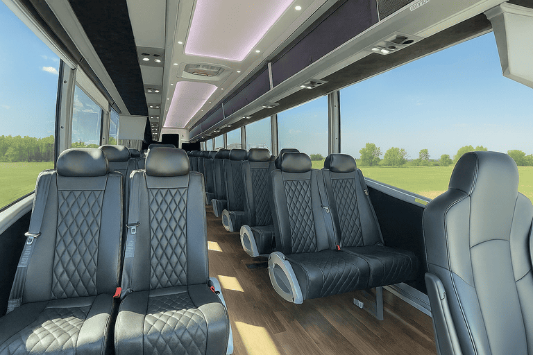 coach bus in Parker