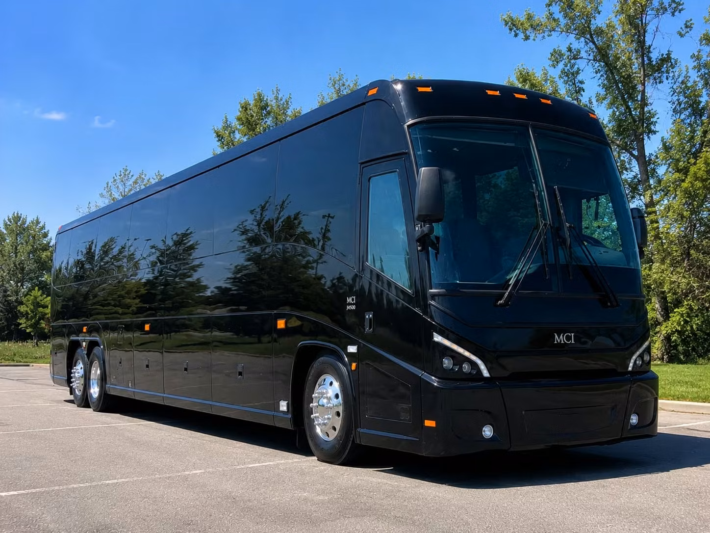 56 passenger charter bus