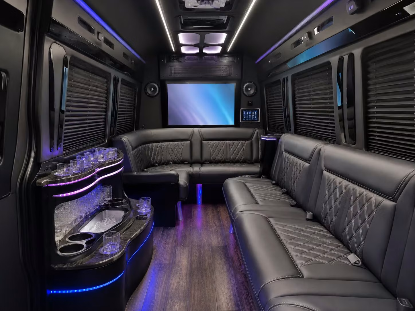 bus rental options for parker trips