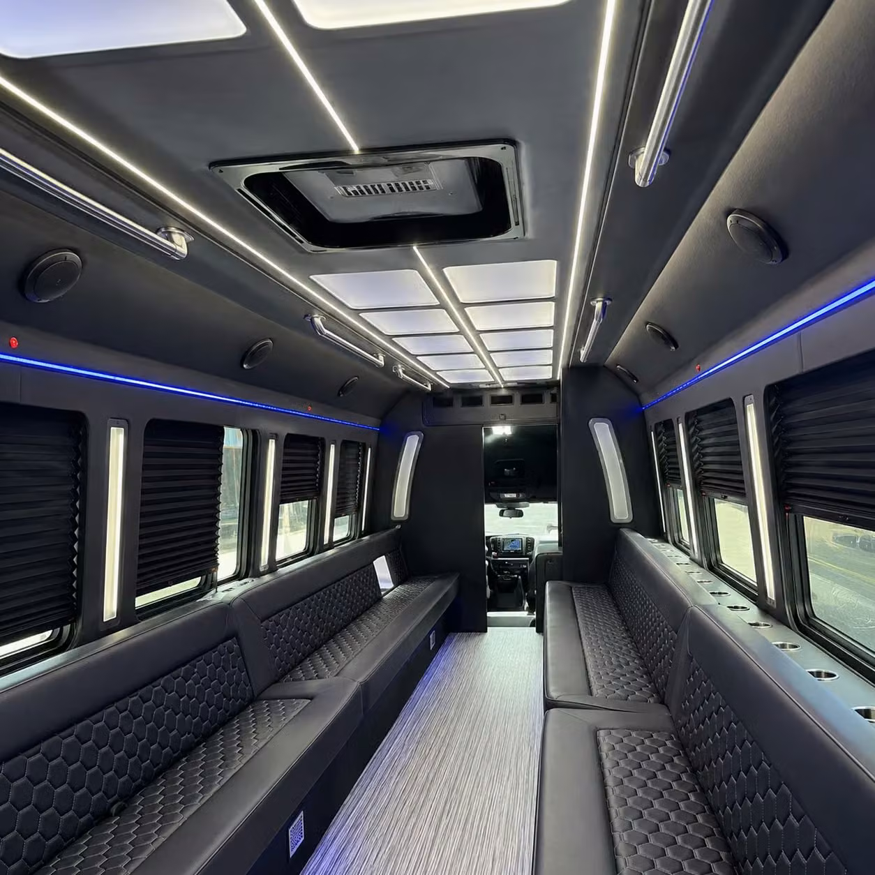 give your group the full pregame experience with a parker party bus rental