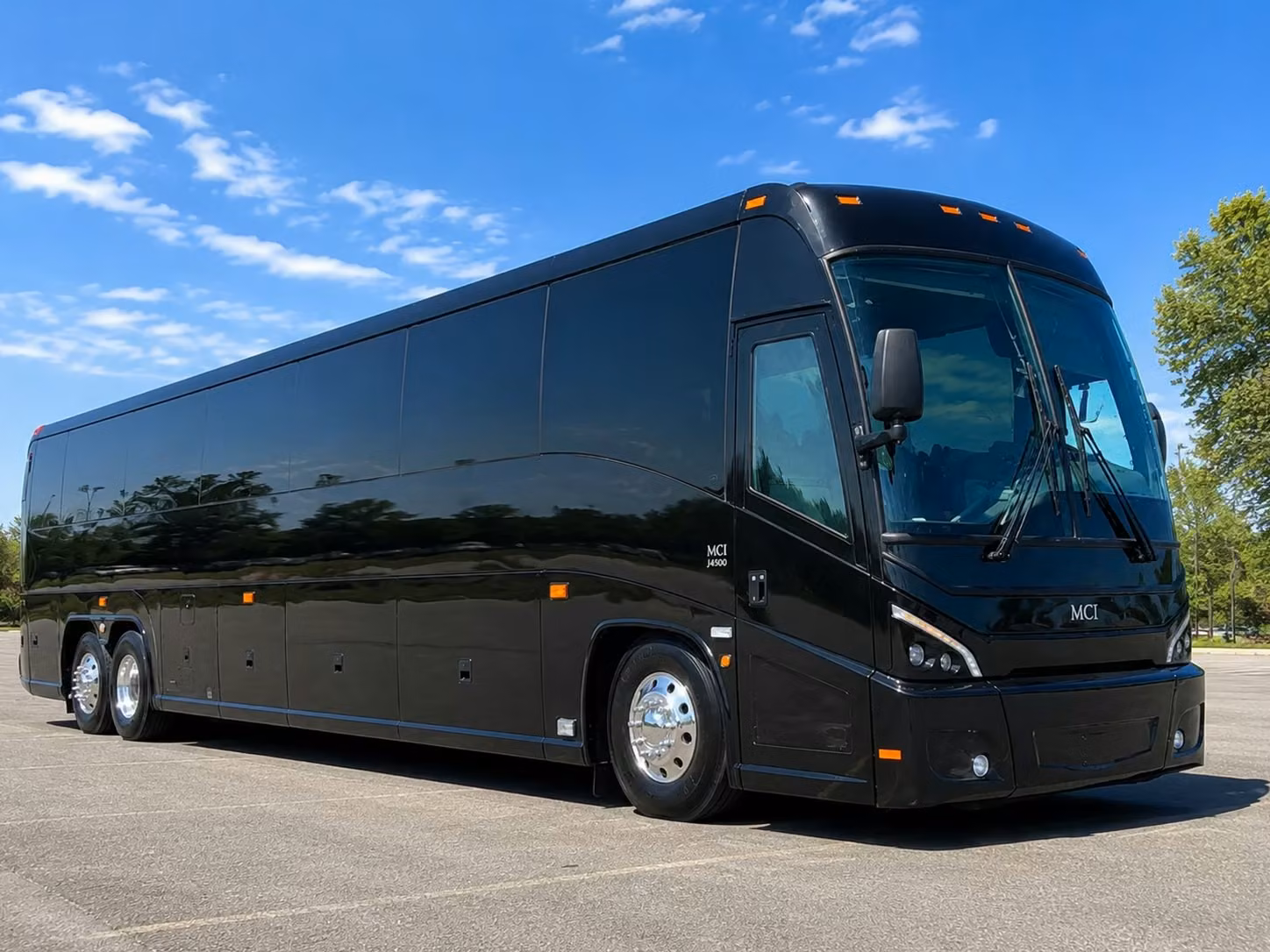 long distance and multi day charter bus rentals for parker based military units and government teams