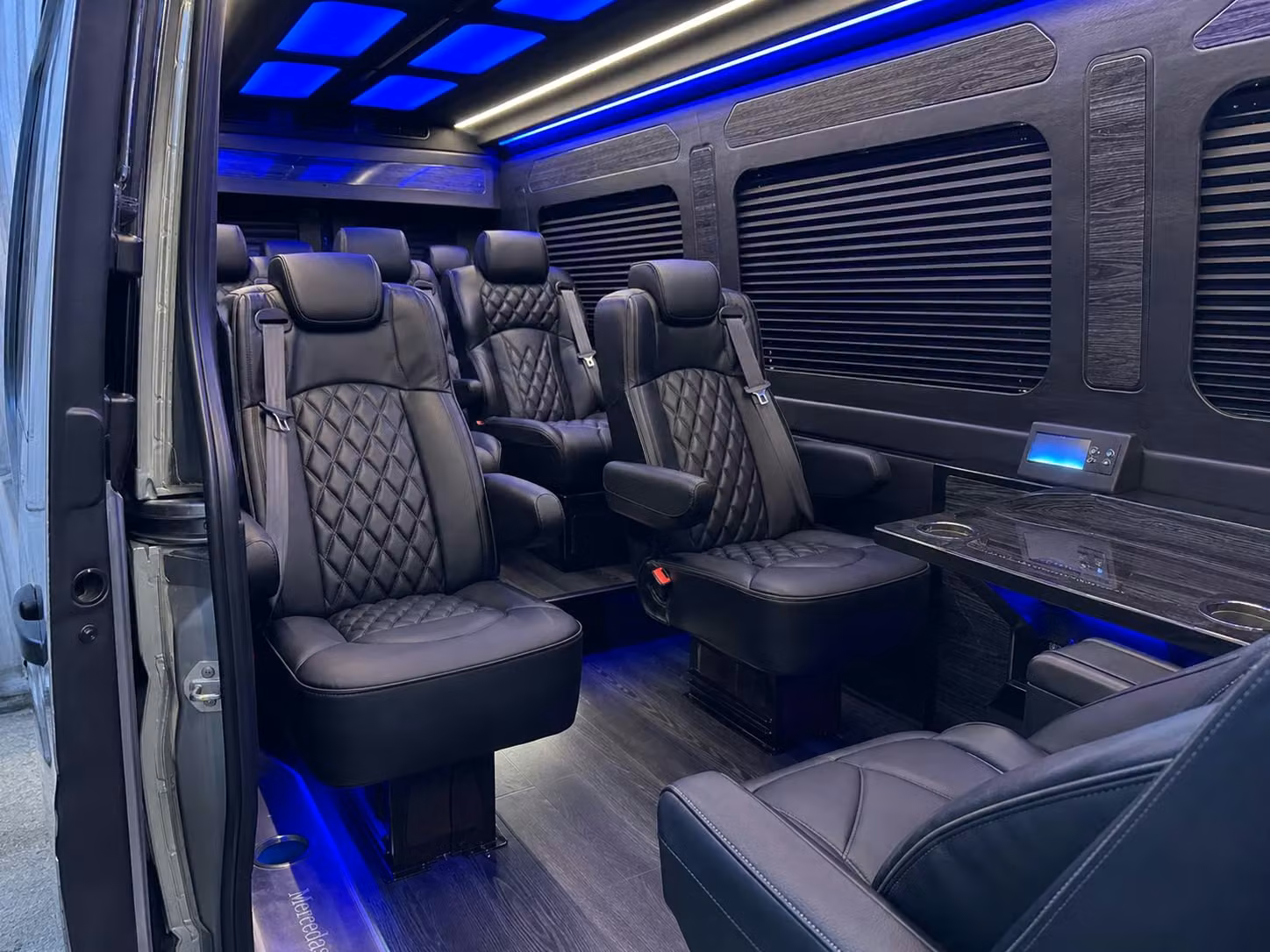 sprinter van transportation for groups and events across parker