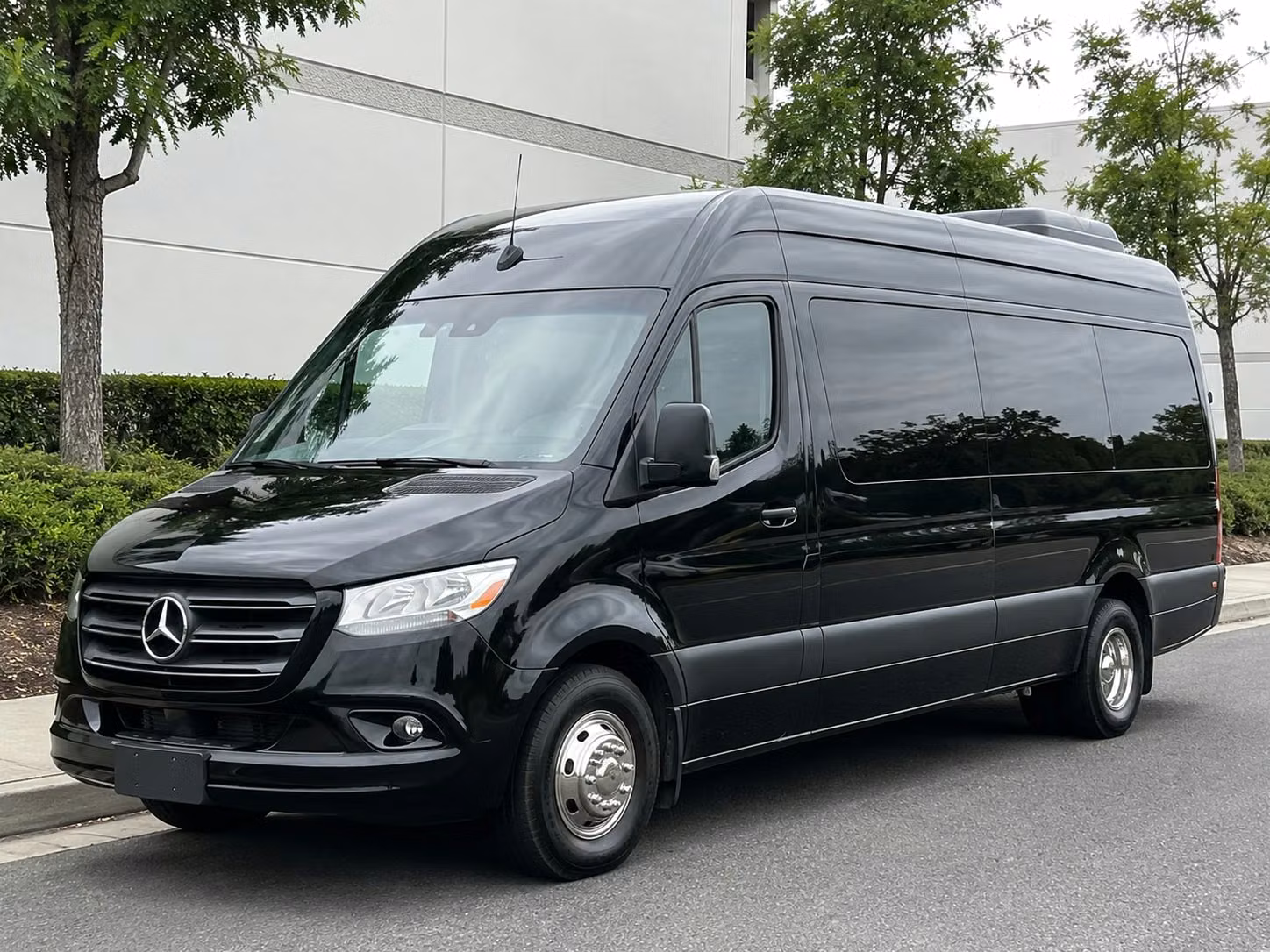 sprinter van with driver