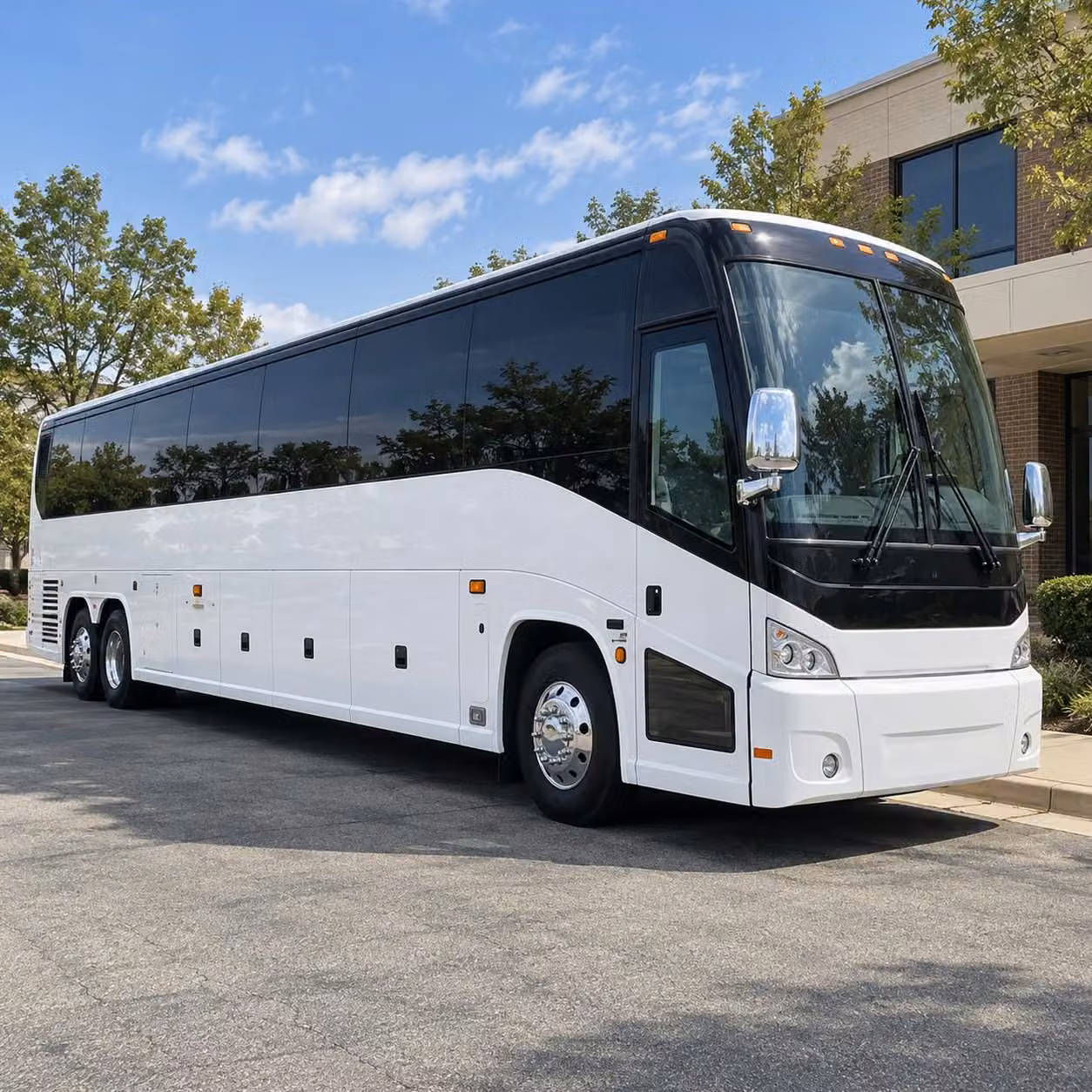with so many parker employers near denver a charter bus bridges the distance beautifully
